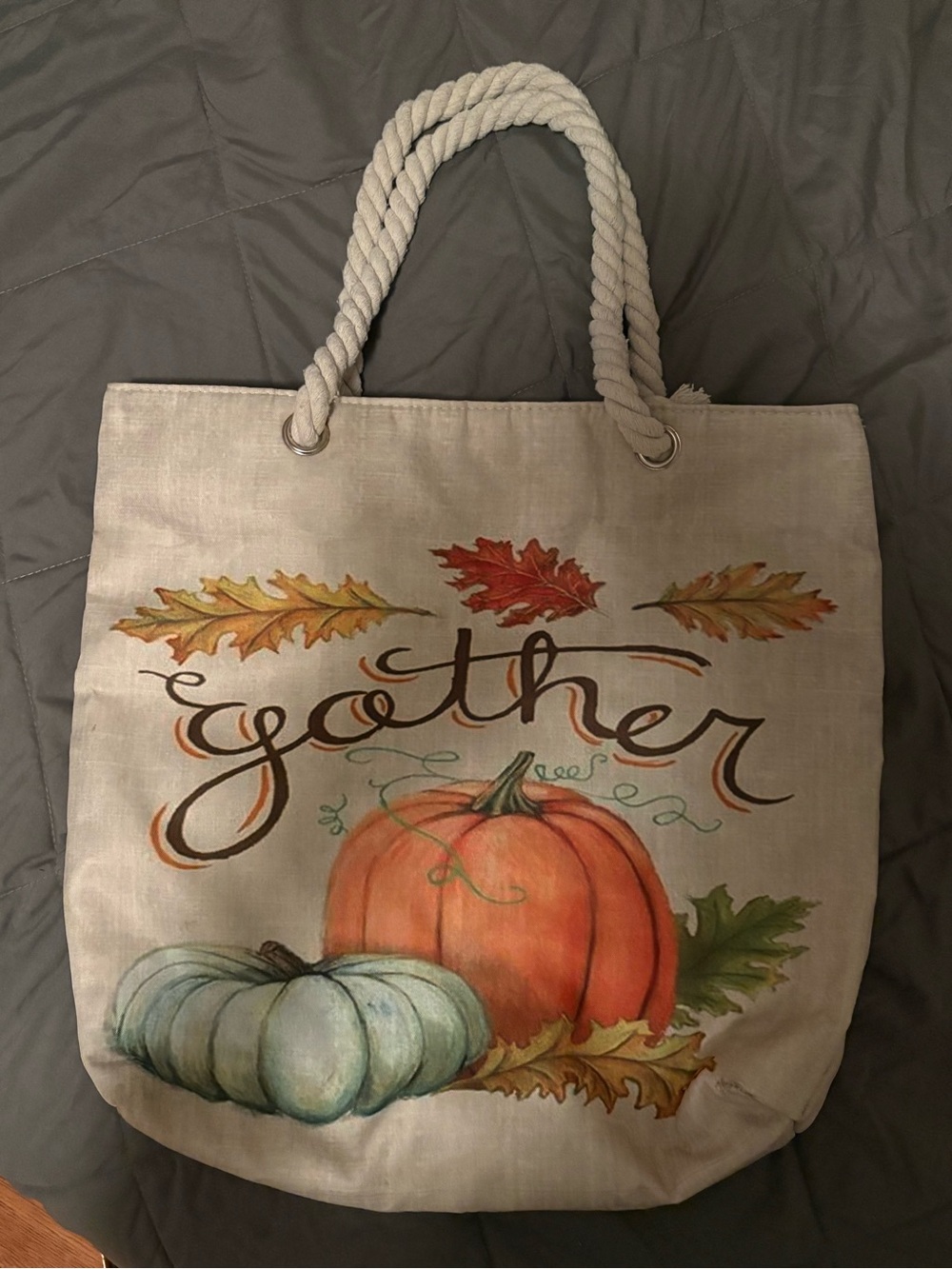 Fall tote bag